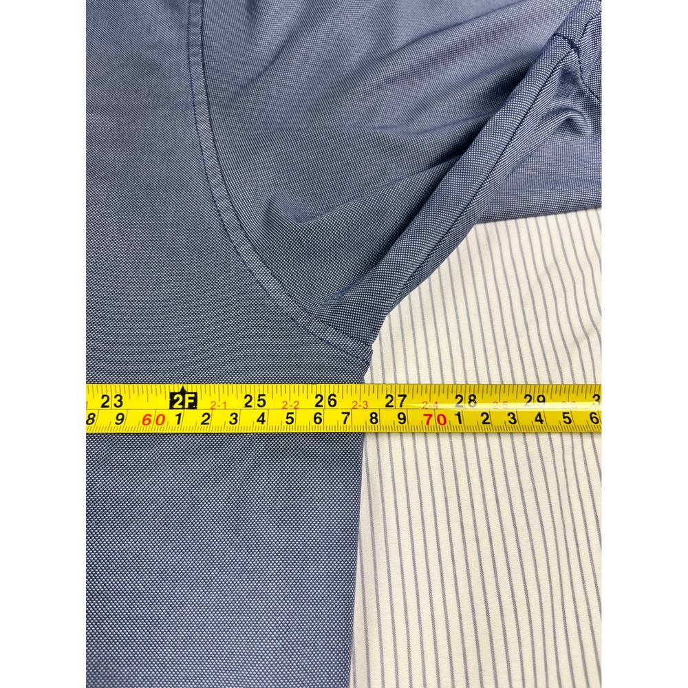 FootJoy FJ Golf Polo Shirt Mens XXL Plaid Collar Short Sleeve Camas Meadows Club - Picture 7 of 9